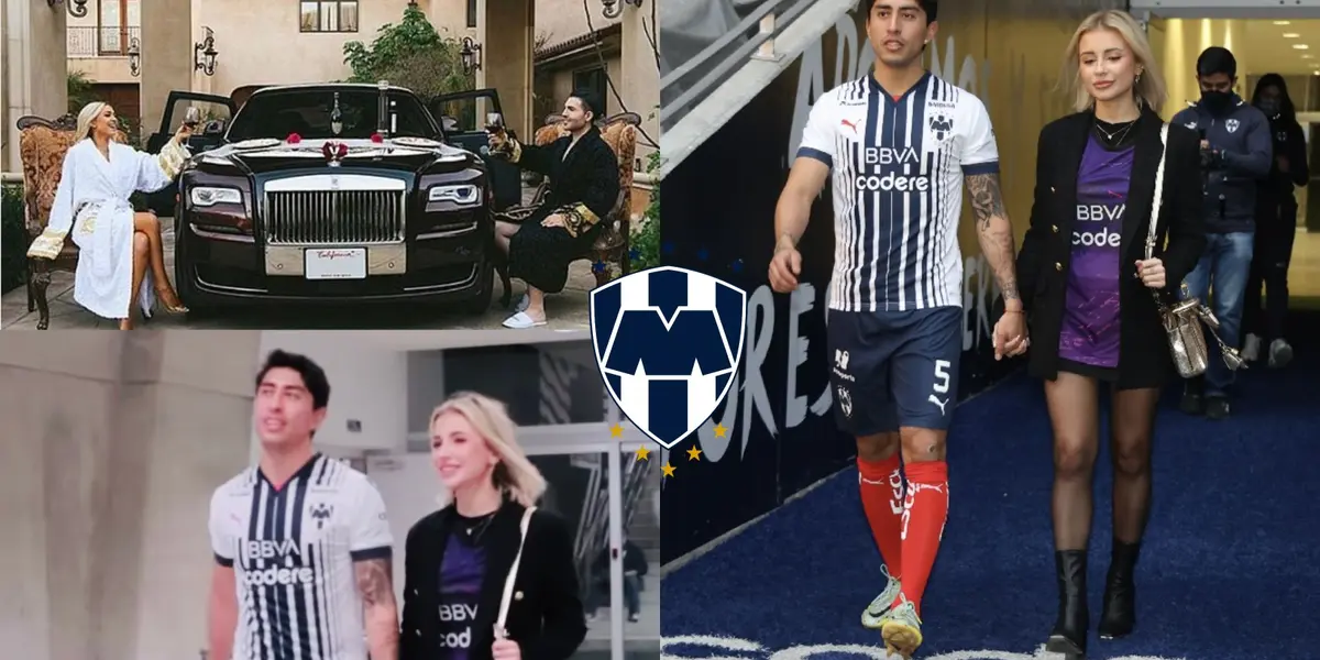 Los Lujos De Omar Govea Y Su Bella Mujer Para Venir A Rayados De Monterrey