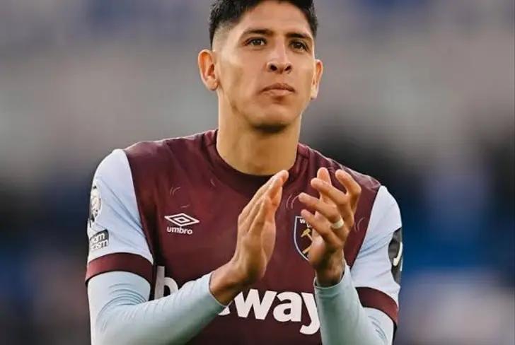 Edson Álvarez con el West Ham - Foto: X