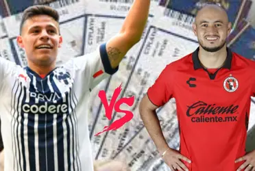 Costos de boletos para el partido entre Rayados y Xolos de Tijuana 