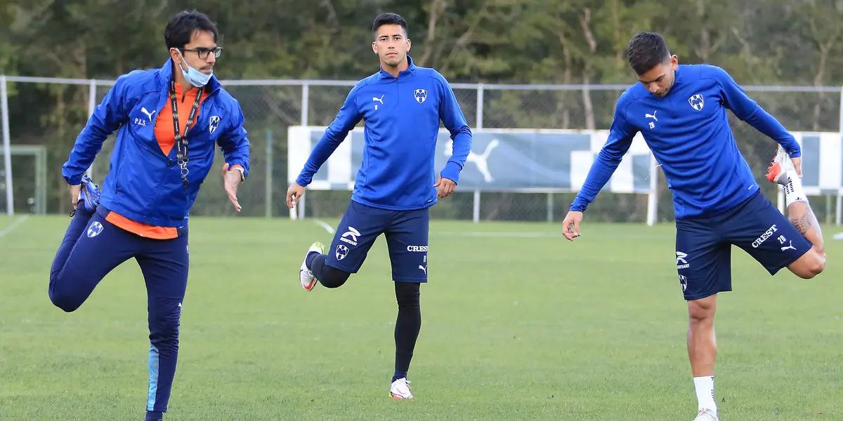 Entrenamiento Rayados de Monterrey