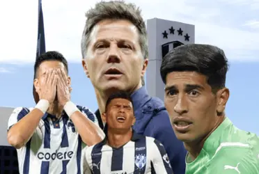 Los 5 jugadores de Rayados que podrían salir tras no cumplir con José Antonio Noriega