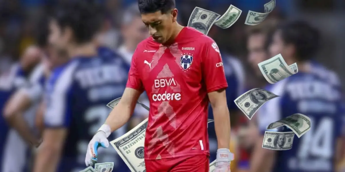 Mientras Esteban Andrada cobra 35 millones por fallar, lo que gana su reemplazo en Rayados