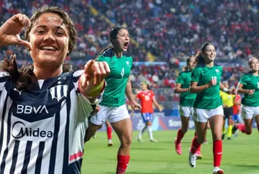 Rayadas mexicanas campeonas, la Selección Mexicana Femenil regresan con oro de los Panamericanos 