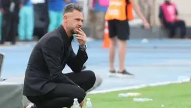 Martín Demichelis, DT de Rayados - Foto: La Nación