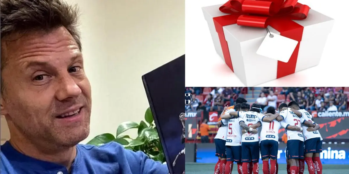 Tato Noriega le tiene preparado un obsequio al más becado de Rayados