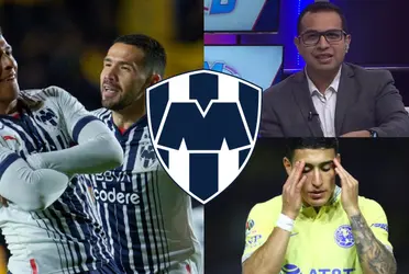 Alejandro Zendejas intentó menospreciar a Rayados y así lo mandó callar el periodista Luis Fernando Ibarra. 