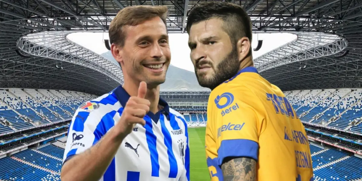 Andre Pierre Gignac empuja a Marcelo Flores y el gesto de Sergio Canales con canterano de Rayados 