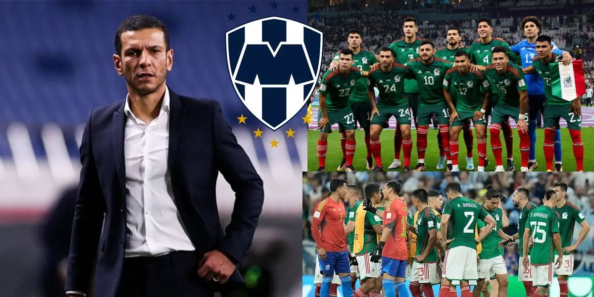 Apenas viene entrando Lozano al Tri y su primera salida es de Rayados