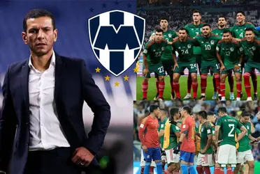 Apenas viene entrando Lozano al Tri y su primera salida es de Rayados