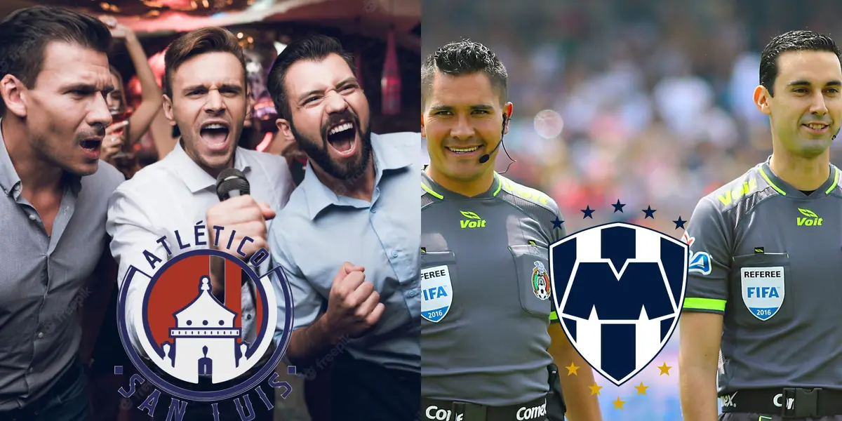 El arbitro designado para el San Luis vs Rayados de Monterrey