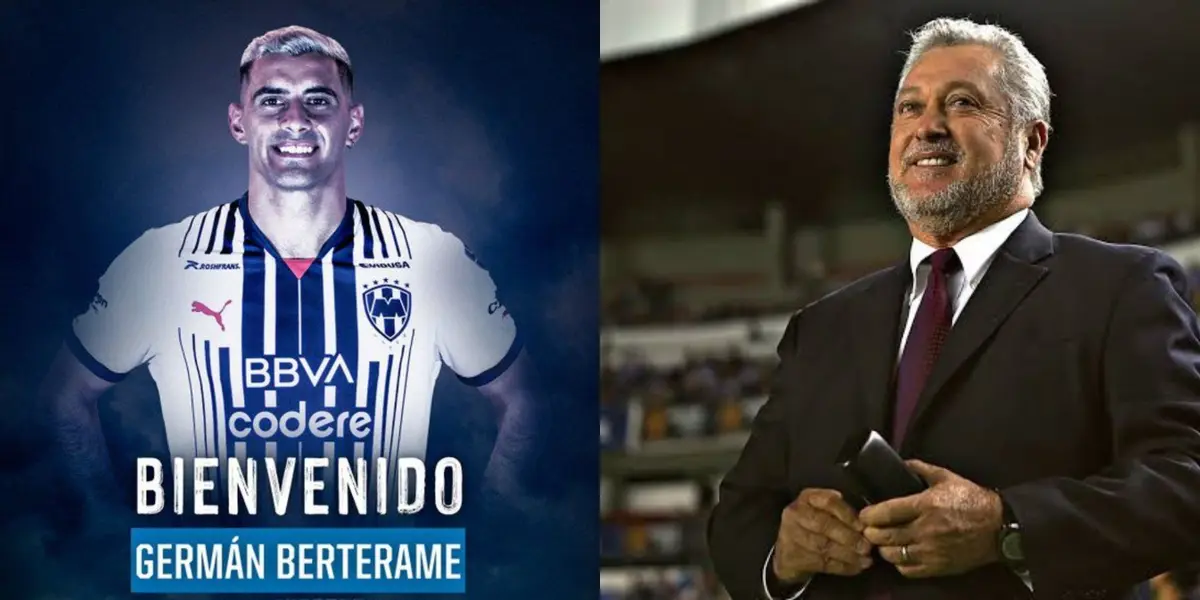 Germán Berterame oficialmente será futbolista de los Rayados