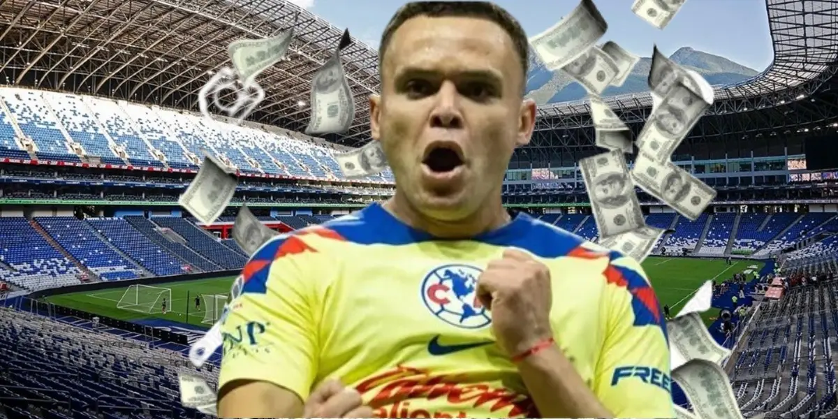 Jonathan Rodríguez apunta a ser el primer refuerzo para Monterrey en la Clausura 2024, y los millones que lo alejarían del América  