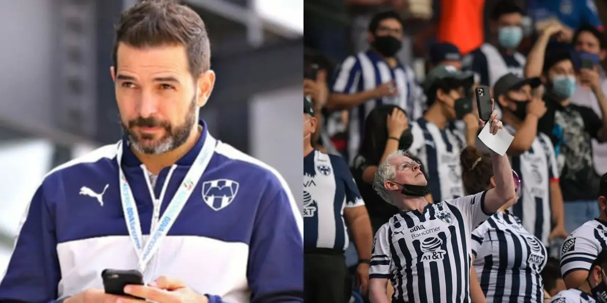 La afición de Rayados se encuentra satisfecha con el trabajo de Davino y se lo hacen saber en redes