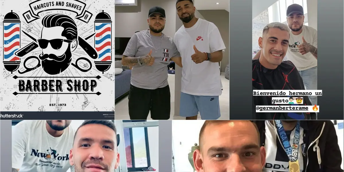 Los futbolistas de Rayados asisten con barbero exclusivo para verse presentables en el BBVA