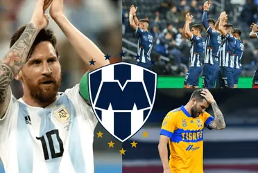 Mientras Rayados es reconocido por Messi y mundialmente, la prensa de Argentina que llama equipo chico a Tigres