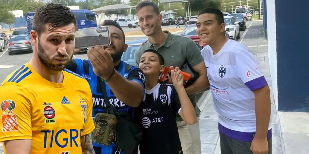 Mientras Sergio Canales apoya aun sin estar en disposición a la pandilla, lo que demuestra Gignac lejos de los Tigres 