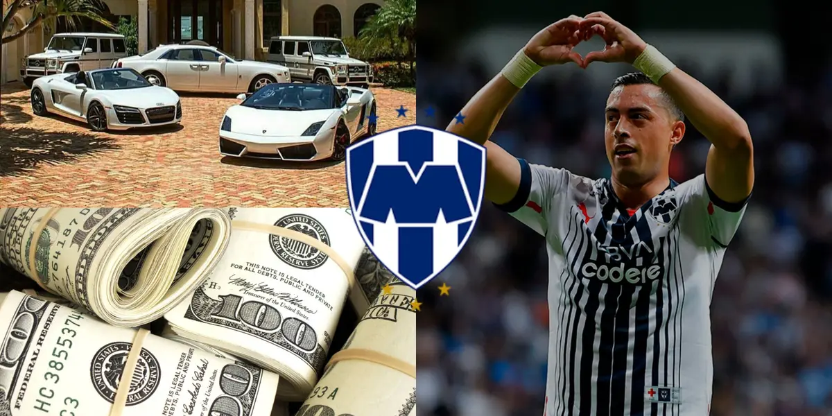 Rogelio Funes Mori fue recompensado por todos en Rayados por el nuevo récord que impuso con el equipo.