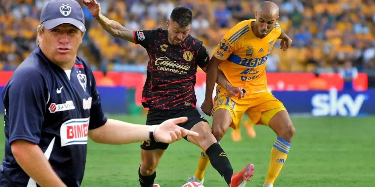 Sacando los colores albiazules, el polémico director técnico Miguel ‘’El Piojo'' Herrera le deja recuerdito a los Tigres en su visita a Tijuana 