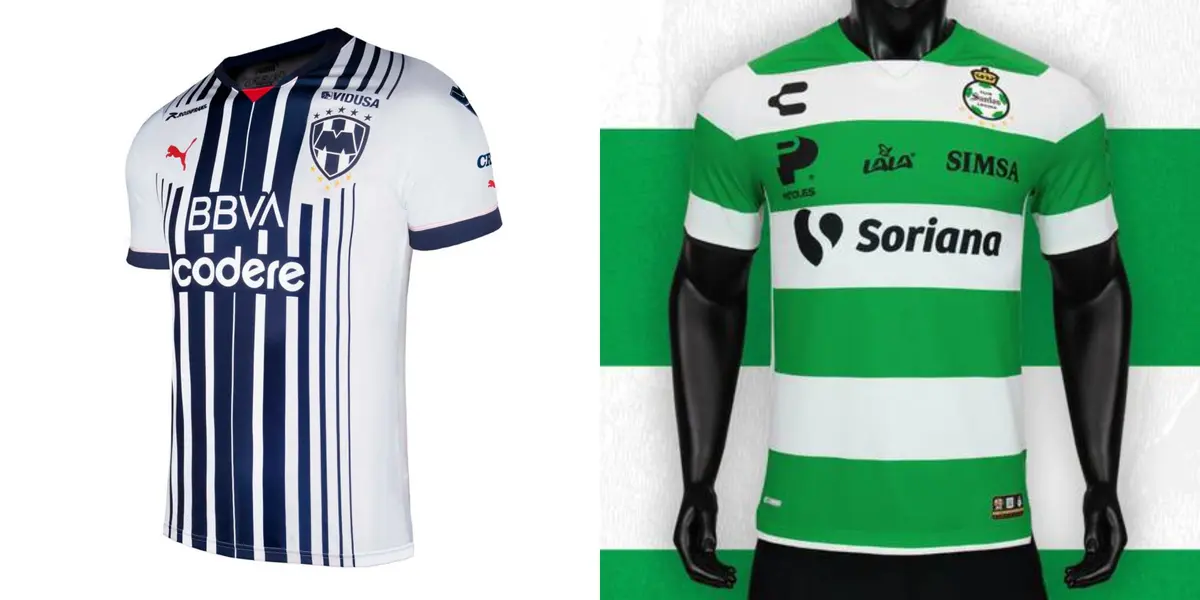 Santos y Rayados estrenarán uniformes esta tarde en el TSM