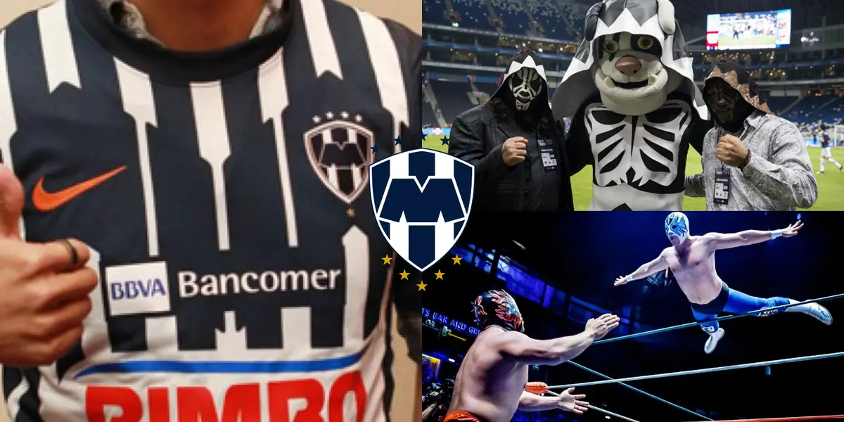 Su afición por las luchas la llevó a sus festejos de gol con Rayados