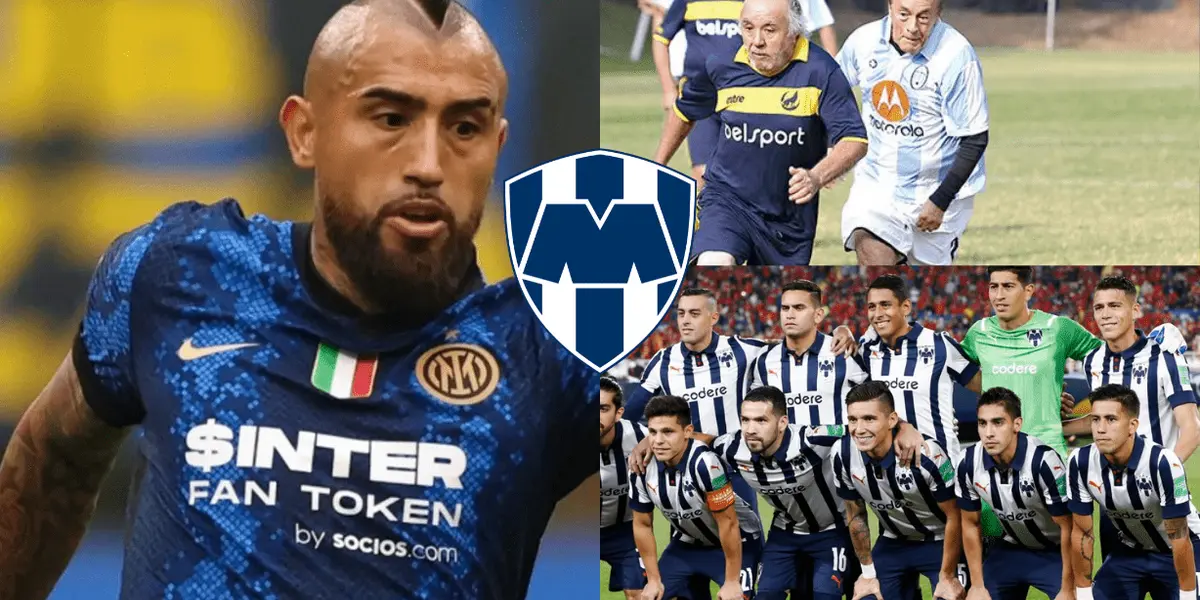 Vidal pone el ejemplo y a sus 35 años decidió rescindir contrato con el Inter. En Rayados un veterano sigue ‘robando’